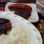 大衆食堂 半田屋 - この日の一式ｗ