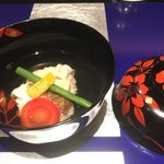 野嵯和 - 鯛と鱈の白子の椀物