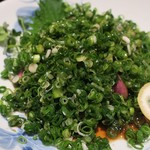 新料理 都留野 - たんタタキ　ズームアップ