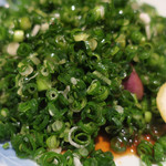 新料理 都留野 - たんタタキ　ズームアップ