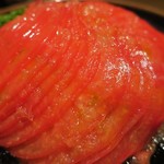 新料理 都留野 - トマトサラダ　ズームアップ