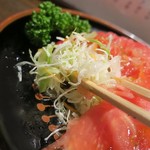 新料理 都留野 - トマトサラダ喰らう
