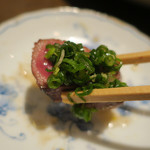 新料理 都留野 - たんタタキ喰らう