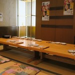 新料理 都留野 - 店内の様子