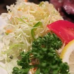 新料理 都留野 - たん焼　ズームアップ