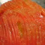 新料理 都留野 - トマトサラダ（２）　ズームアップ
