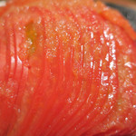 新料理 都留野 - トマトサラダ（２）　ズームアップ