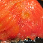 新料理 都留野 - トマトサラダ　ズームアップ