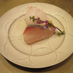 照寿司 - 2週間寝かせた2kgの縞鯵と26kgのクエ