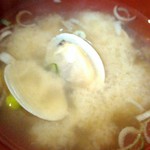 日本亭 - あさりの味噌汁