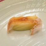 ペレグリーノ - トスカーナの豚背脂の塩漬け　ういきょうのロースト