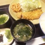 登喜和 - お昼のロースかつ膳