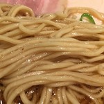 らぁ麺 はやし田 新宿本店 - 細麺アップ