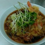 深大寺門前そば - 海老天とかき揚げ天そば