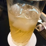 西洋厨房 れんが亭 - シードル。りんごの発泡酒ということらしい！