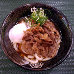 Hanamaru Udon - 牛肉温玉ぶっかけ