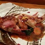 魚作 - 特大キンキの煮つけ