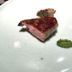 erre - 7「削ぎ落とす-空気の皿-」メインは土佐あかうし(+3000円)を選択