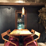 erre - 絵になるワンシーン.テーブルは全て窓際