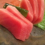 赤鬼 - まぐろ赤身のお刺身