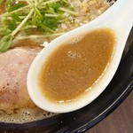 らーめん つけ麺 NOFUJI - スープ(2017.12)