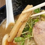 らーめん つけ麺 NOFUJI - メンマ(2017.12)