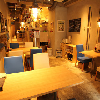 カジュアル＆スタイリッシュな店内が自慢！ご宴会も大歓迎！