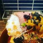 和牛＆Seafood　Micio（ミーチョ） - 和牛海鮮宝石丼特上￥2700肉増し￥500ご飯300g普通盛り❤