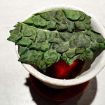 erre - 1「循環のスープ」丹波の野菜と水、葉脈(2017.12夜のコース)