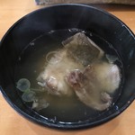 鮨松榮 - あら汁