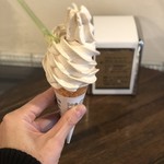 ジェラテリア アクオリーナ - ノッチョーラのジェラートソフト（640円）税込