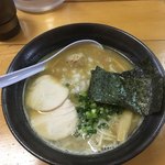 麺屋 一布 - 濃厚醤油鶏白湯らーめん（通常トッピング）