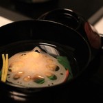 柳生の庄 - お椀　蝦しんじょう