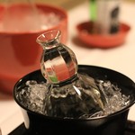 柳生の庄 - お酒はアイスバケツにいれてくださいました