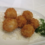 王子飯店 - 鵝肝醤蟹籽炸蝦丸