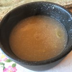 呑珠庵 - ドロドロの蕎麦湯は自分の好みです。