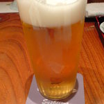 築地寿司岩 - ランチビール
