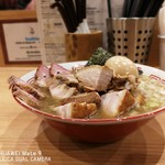 Handicraft Works - 中濃鴨煮干そば「皆殺し」肉盛