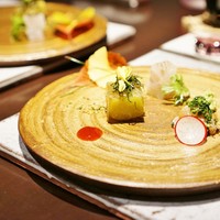日本料理 TOBIUME - お造り：すずき、うすばはぎ、肝