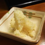 麺食堂 一真亭 - 刻みニンニク50円