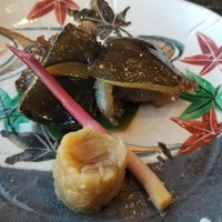 熊魚菴 たん熊北店 東京ドームホテル店 - スッポンの山椒焼き