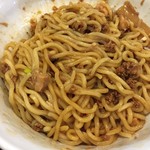 油虎 - 自分が食べた後の食器は反則ですが、食べる前、混ぜた直後です。