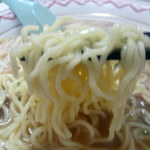 香味徳 - 2017年12月　麺持ち上げ（ポンボケ）