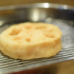 てんぷら 深町 - 加賀れんこん