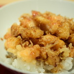 てんぷら 深町 - かき揚げ天丼