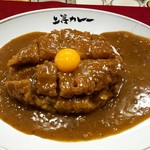 上等カレー - 名物トンカツカレー：880円 (2017/12)