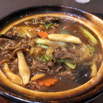 龍上海 - ラム肉春雨土鍋麻辣煮