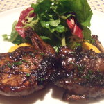 リストランテ 濱崎 - 肉料理　うずら