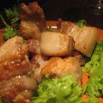 ブラッスリー エディブル - リヨン（塩漬け豚バラの炒め物）/６００円（2008/07/30再訪時）