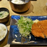 名代とんかつ かつくら - やまと豚 ロース 160g 1900円